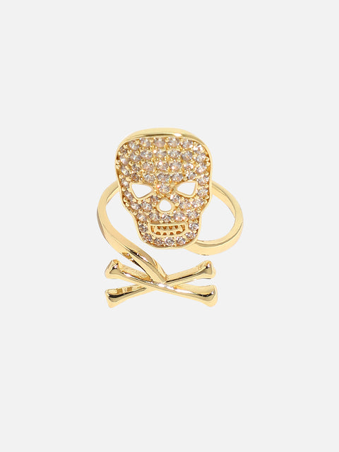 Gold-Plated Nail Ring