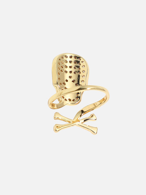 Gold-Plated Nail Ring