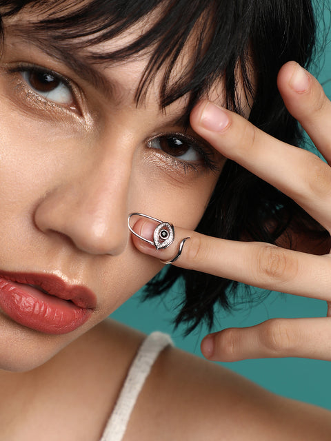 Gold-Plated Nail Ring