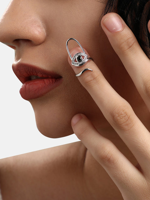 Gold-Plated Nail Ring