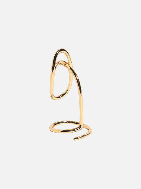 Gold-Plated Nail Ring