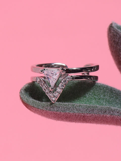 Gold-Plated Nail Ring