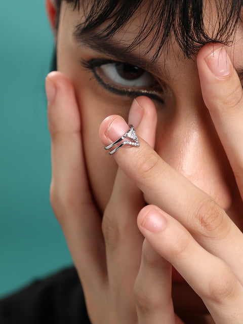 Gold-Plated Nail Ring