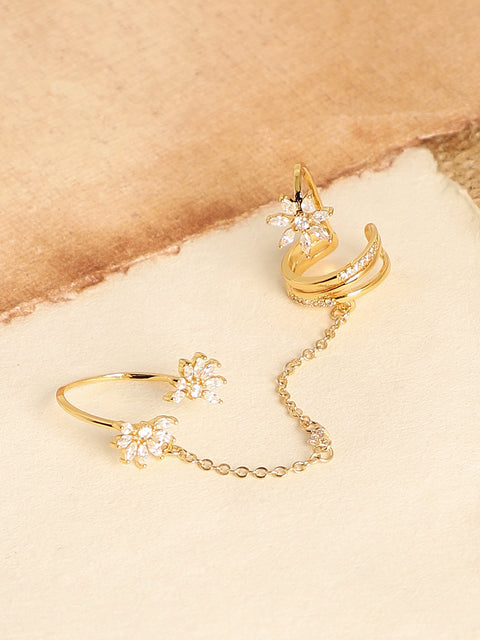 Gold-Plated Finger Ring