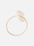 Sohi Gold Plated Spiral Detailing Armlet