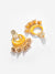 Gold Plated Beaded Drop Earring