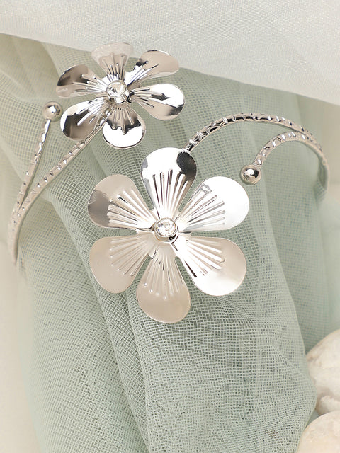 Silver Plated Party Designer Armlet For Women