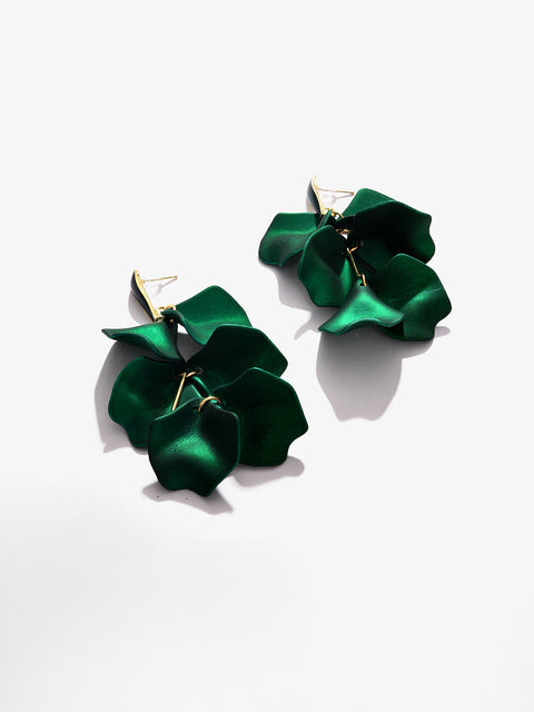 Gold Plated Designer Drop Earring