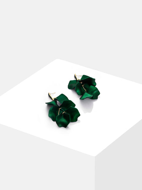Gold Plated Designer Drop Earring