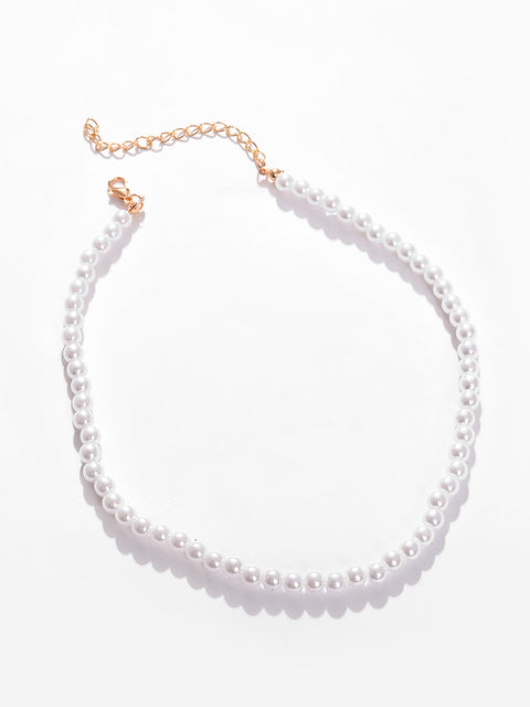 Gold Plated Pearls Necklace