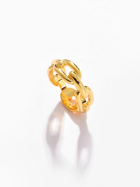 Gold Plated Designer Ring