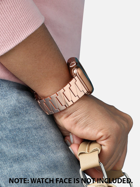 Emely Apple Watch Chain Strap with case