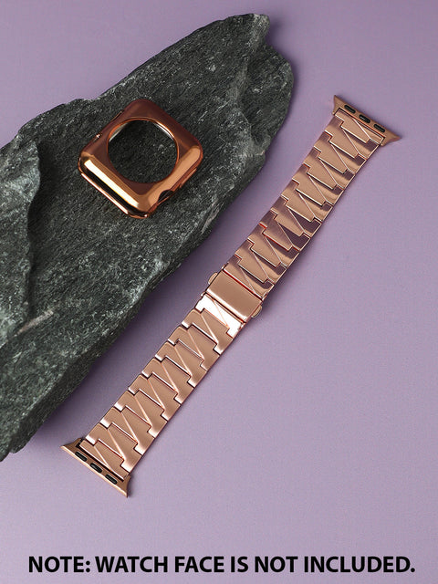 Emely Apple Watch Chain Strap with case