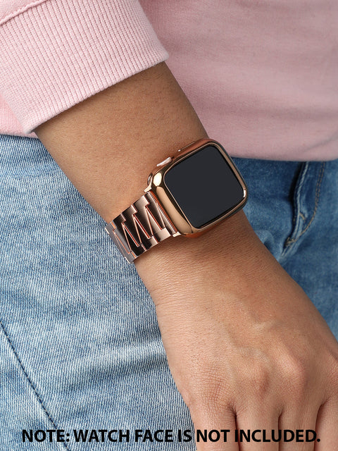 Emely Apple Watch Chain Strap with case