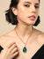 DESIGNER NECKLACE WITH EARRINGS AND GOLD PLATED RING