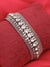 SILVER PLATED PARTY AMERICAN DIAMOND BRACELET FOR WOMEN