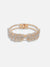 GOLD PLATED PARTY RHINESTONES BRACELET FOR WOMEN