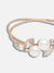 GOLD PLATED PARTY PEARLS BRACELET FOR WOMEN
