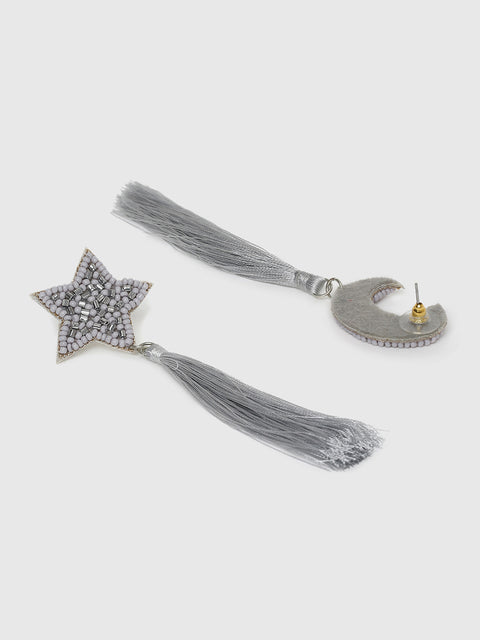 Alloy Geometric Drop Earrings