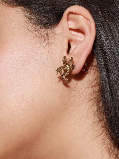 Gold Plated Designer Casual Stud