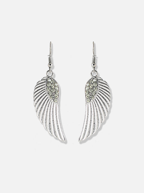 Silver Plated Designer Party Drop Earring