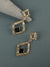 Gold Plated Designer Stone Party Drop Earring