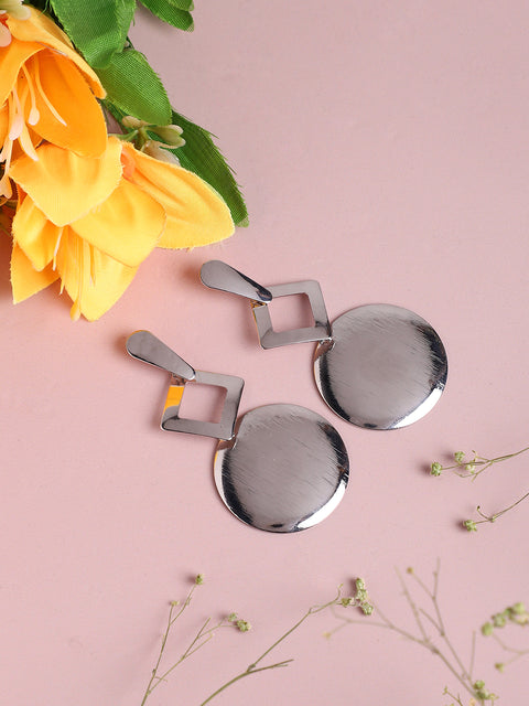 Silver Plated Designer Casual Drop Earring