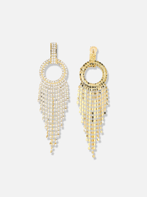 Gold Plated Designer Party Drop Earring