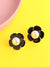 GOLD PLATED CASUAL PEARLS STUD FOR WOMEN