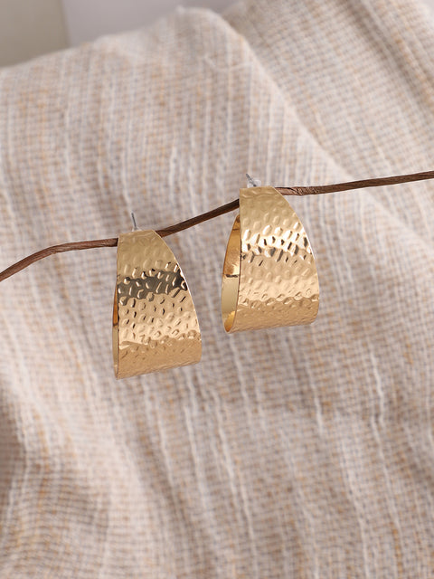 GOLD PLATED CASUAL DESIGNER DROP EARRING FOR WOMEN