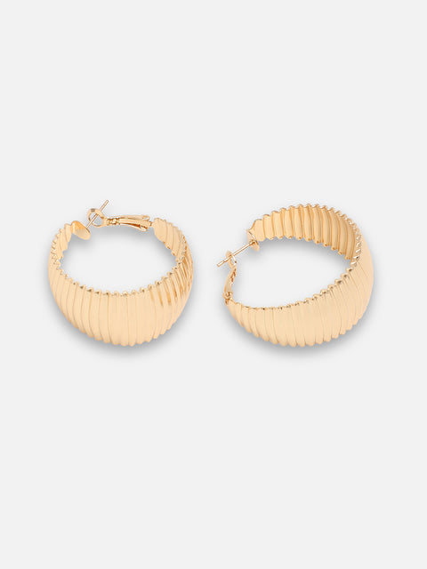 Laid-Back Luxe Hoops