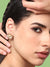 GOLD PLATED CASUAL DESIGNER STUD FOR WOMEN