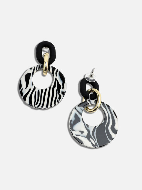 GOLD PLATED PARTY DESIGNER DROP EARRING FOR WOMEN