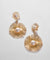 Gold Plated Pearls Drop Earring