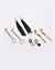 Pack of 8 Gold Plated Designer Drop Earring