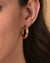 Pack of 18 Gold Plated Pearls Hoop Earring