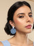 Gold Plated Designer Stone Drop Earring