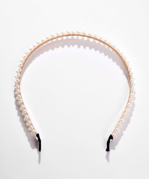 Pearl Beaded Hair Band
