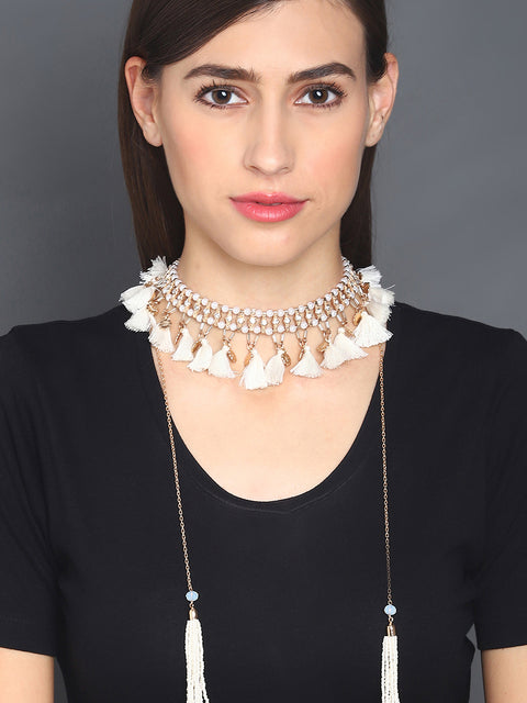 Tassel Choker Necklace