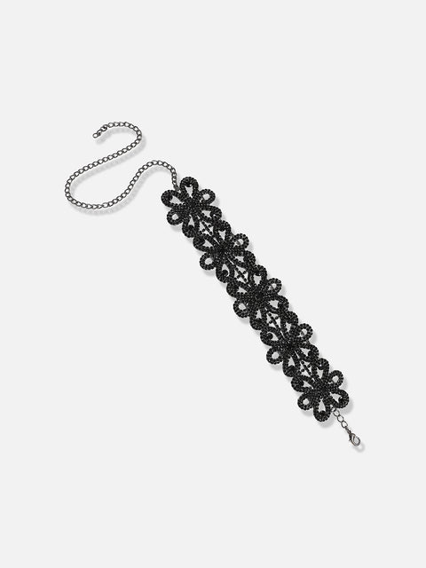 Silver Plated Designer Party Necklace