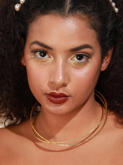 Silver Plated Designer Party Necklace