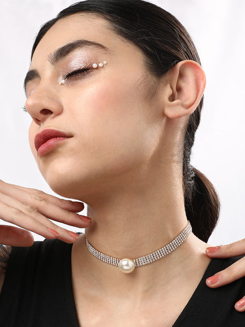 Gold Plated Designer Party Necklace