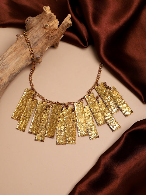 Gold Plated Designer Party Necklace