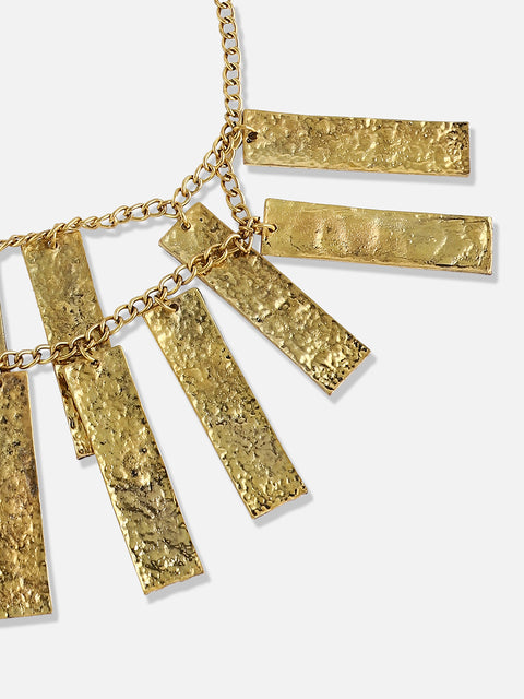 Gold Plated Designer Party Necklace