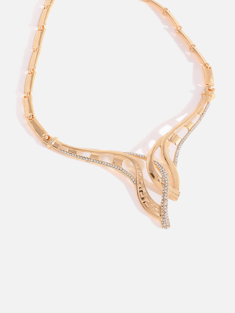 GOLD PLATED DESIGNER JEWELLERY SET