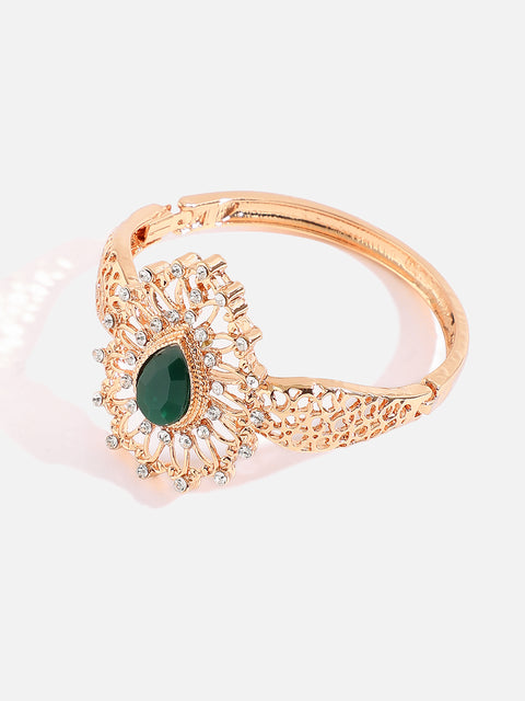 GOLD PLATED DESIGNER JEWELLERY SET