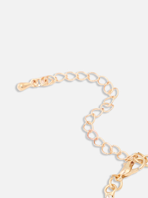 GOLD PLATED PARTY DESIGNER BRACELET FOR WOMEN