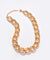 Gold Plated Necklace with Chain Detail