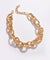 Gold Plated Necklace with Chain Detail