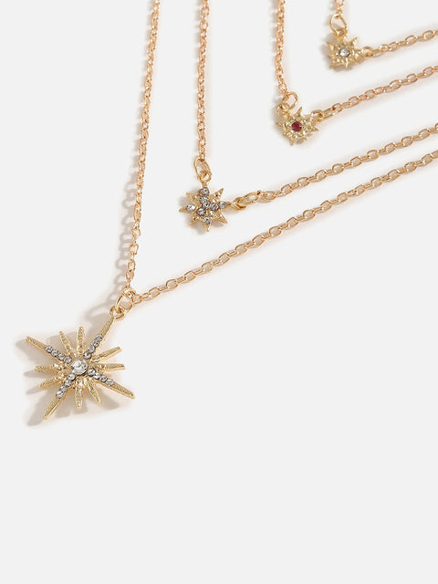 Gold Plated Designer Stone Necklace